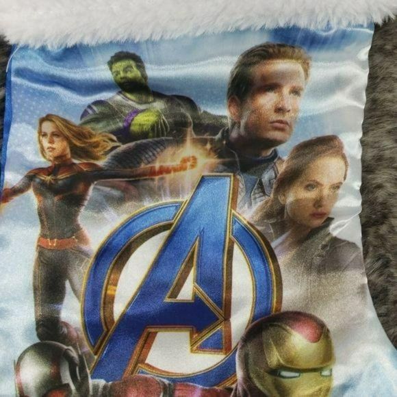 Marvel Avengers ironman Hulk Christmas Stocking - Picture 4 of 6